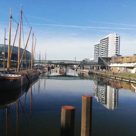 Ferienwohnung Breitschuhs Havenwelten Bremerhaven Eksteriør billede