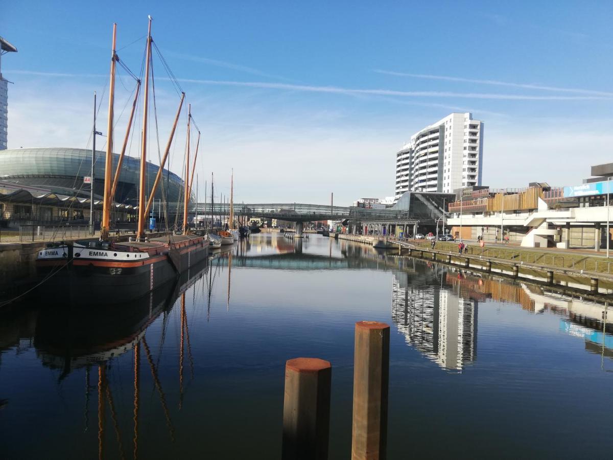 Ferienwohnung Breitschuhs Havenwelten Bremerhaven Eksteriør billede