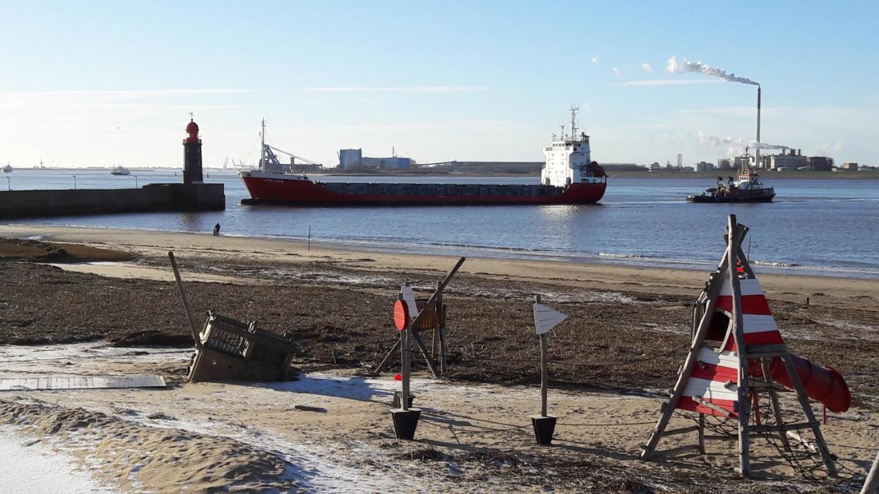 Ferienwohnung Breitschuhs Havenwelten Bremerhaven Eksteriør billede