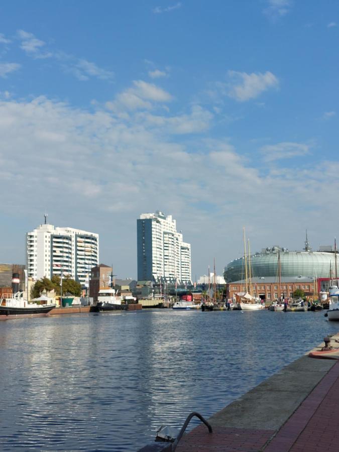 Ferienwohnung Breitschuhs Havenwelten Bremerhaven Eksteriør billede